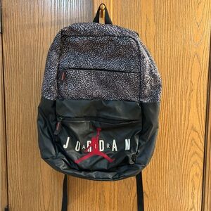 Nike Air Jordan 3 Backpack Black Cement Laptop Bag